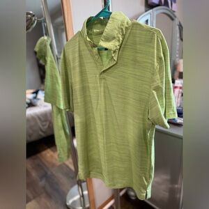 adidas Lime Green men’s golf Shirt / men’s shirts